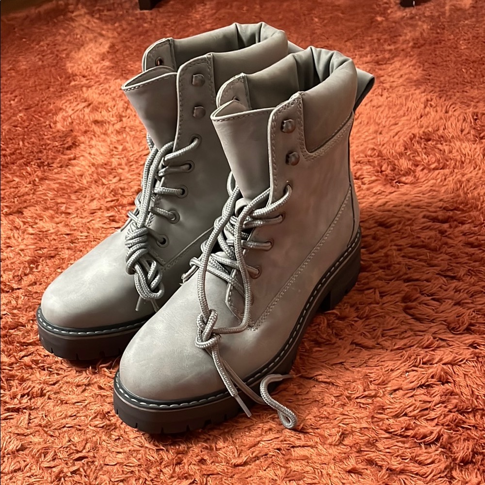 Gray Women's Boots